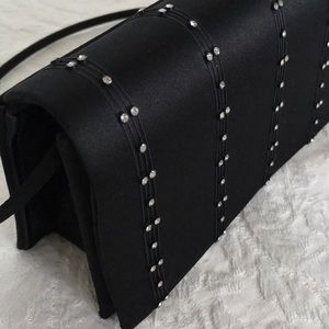 Nine West Coctail Bag/ Clutch with Flower